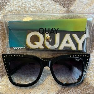 Quay Harper studded sunglasses